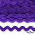 Тесьма вьюнчик 0381-0080, 8 мм/упак.33+/-1м, цвет 9530-фиолетовый - купить в Находке. Цена: 107.26 руб.