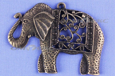 Декоративный элемент для творчества из металла "Слон"  - купить в Находке. Цена: 26.66 руб.
