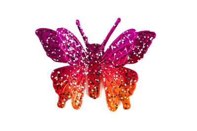 Бабочка декоративная пластиковая #10 - купить в Находке. Цена: 7.09 руб.