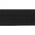 Резинка 25 мм Тканая, 13,75 гр/п.м, (бобина 25 +/-0,5 м) - черная  - купить в Находке. Цена: 11.67 руб.
