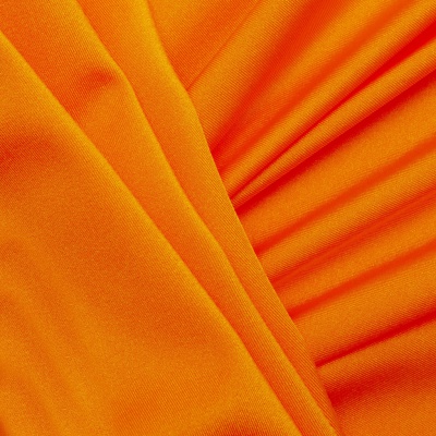 Бифлекс плотный col.716, 210 гр/м2, шир.150см, цвет оранжевый - купить в Находке. Цена 653.26 руб.