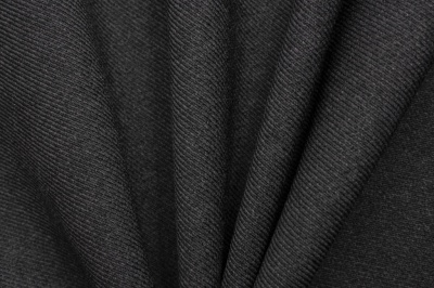 Ткань костюмная 25505 2003, 265 гр/м2, шир.150см, цвет т.серый - купить в Находке. Цена 418.73 руб.