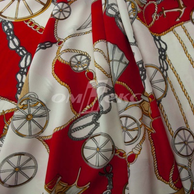 Плательная ткань "Фламенко" 13.1, 80 гр/м2, шир.150 см, принт этнический - купить в Находке. Цена 241.49 руб.