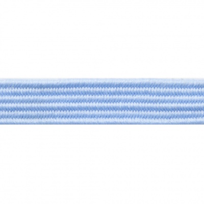 Резиновые нити с текстильным покрытием, шир. 6 мм ( упак.30 м/уп), цв.- 108-голубой - купить в Находке. Цена: 155.22 руб.