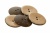 Деревянные украшения для рукоделия пуговицы "Кокос" #2 - купить в Находке. Цена: 33.11 руб.